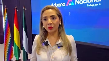 La expresidenta de la Aduana Nacional enfrenta acusaciones por "sobreprecio" en obra de oficinas en Tarija con daño económico estimado