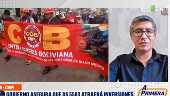 Gobierno pone en el tapete diálogo con la COB, pero insiste en ajustar decreto 5503 sin renunciar a su esencia