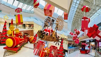 Ventura Mall transforma su espacio en punto de encuentro familiar navideño con decoración y actividades para todos los edades.