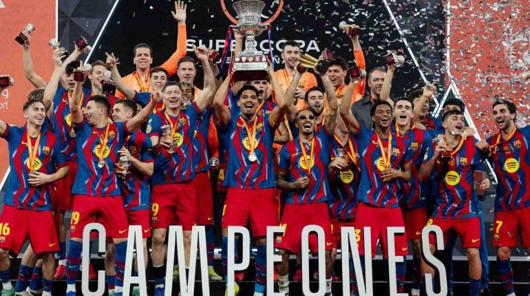 Barcelona gana su decimosexto título de Supercopa de España con un triunfo emocionante ante el Real Madrid.