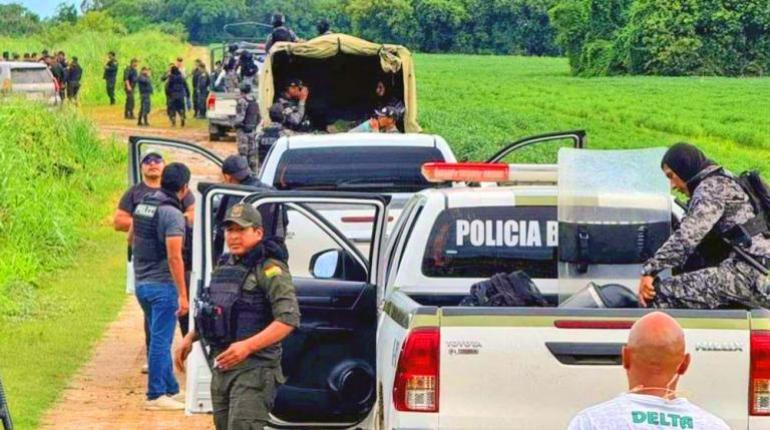 Liberación de predios avasallados en Guarayos: operativo inicia fase segura con arrestos previstos a cabecillas involucrados