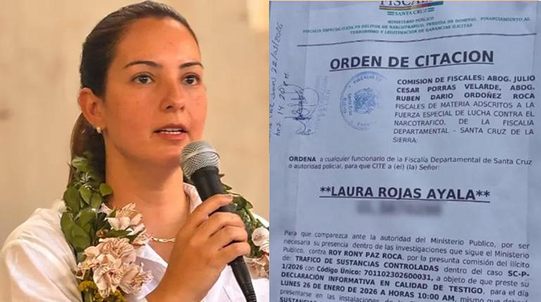 Exdiputada Laura Rojas citada como testigo en casos de tráfico de armas y drogas con implicaciones políticas complejas