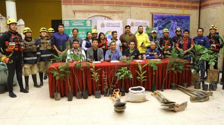 Reducción de riesgos en cuencas críticas: Gobernación lanza campaña interinstitucional de forestación y prevención de desastres naturales.