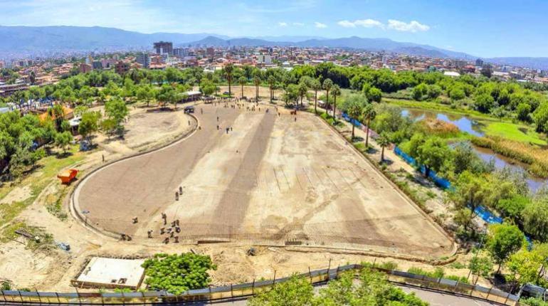 Cochabamba espera su playa Turquesa: proyecto avanza 30% y se entrega en abril con instalaciones recreativas completas.