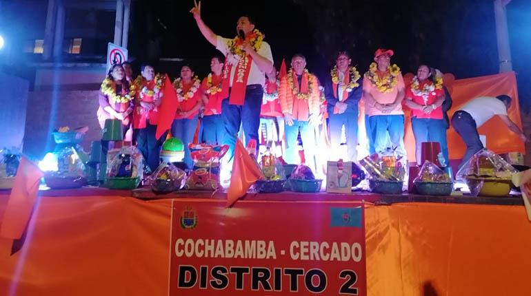 Campaña electoral intensa en Cochabamba: Alianza Patria moviliza vecinos con actividades en múltiples zonas urbanas y rurales.