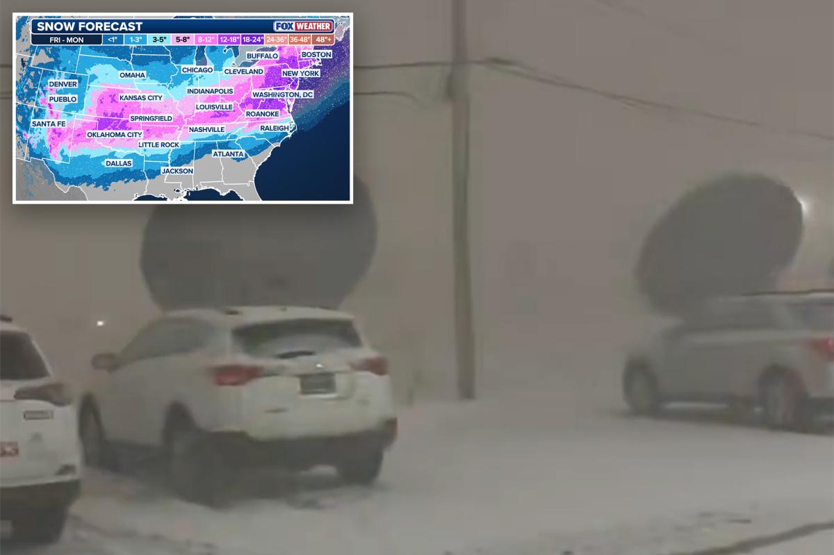 Una tormenta de invierno histórica se acerca a Estados Unidos, afectando a más de 200 millones de personas y trayendo