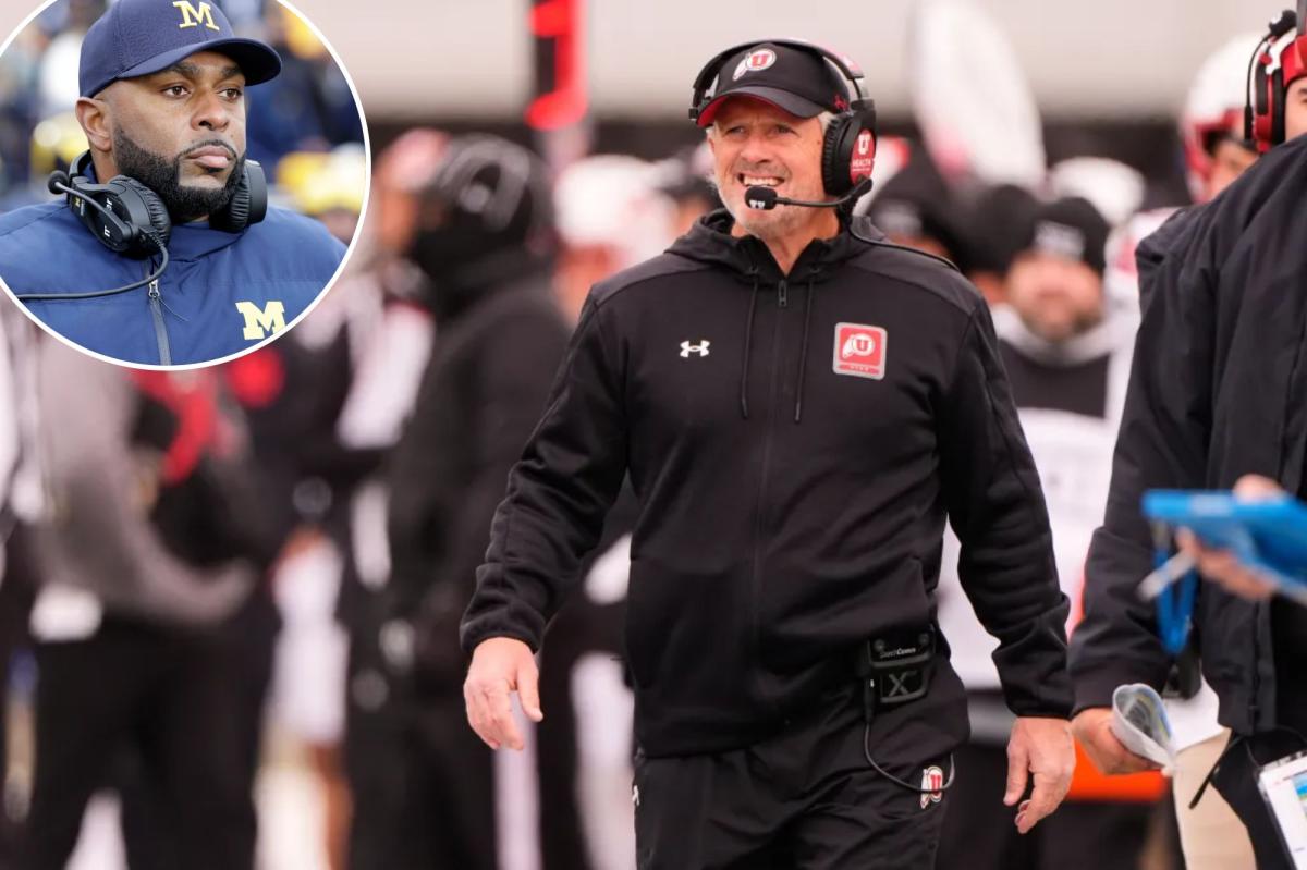 Kyle Whittingham emerge como el principal candidato para la dirección del equipo de fútbol americano de Michigan después del despido