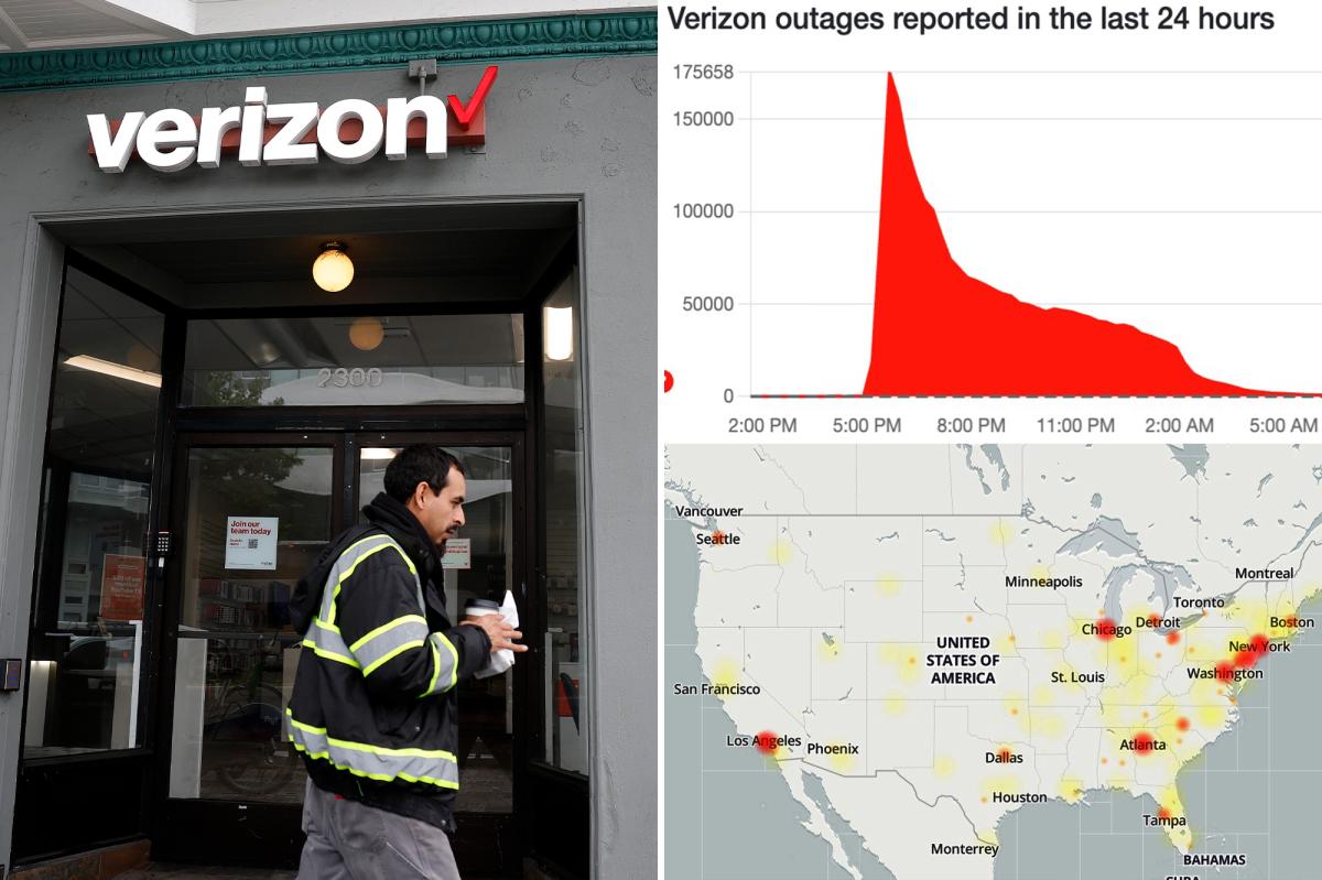 Verizon enfrenta una grave crisis de servicios después de un fallo en servidores de Nueva Jersey y otorga créditos a