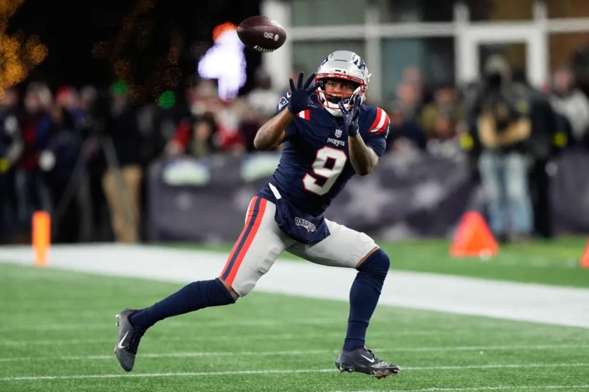 Patriots' Kayshon Boutte lucha por recuperar su carrera de fútbol después de una adicción al juego que lo dejó sin