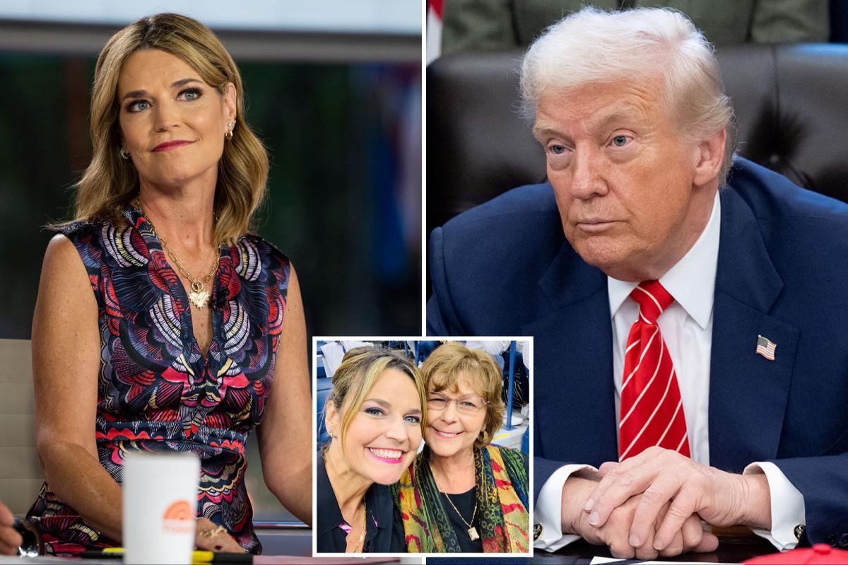 El presidente Trump ofrece apoyo a Savannah Guthrie tras desaparición de su madre elderly, en un caso que conmociona a