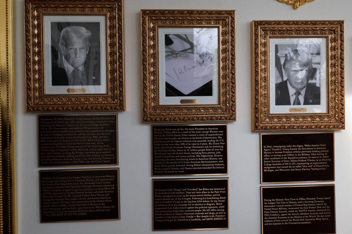 Donald Trump honra la legado de Joe Biden, aunque con críticas contundentes y recordatorios de sus éxitos políticos.