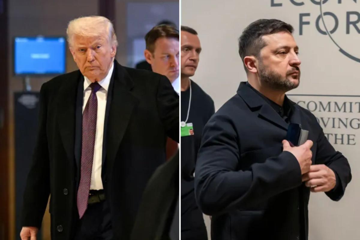 Trump y Zelensky mantienen conversaciones clave en Davos para avanzar en la búsqueda de paz en Ucrania ante Rusia.