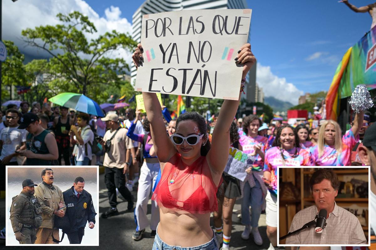 Tucker Carlson's absurd claim on US intervention in Venezuela linked to opposition to same-sex marriage, resurfaced video shows.