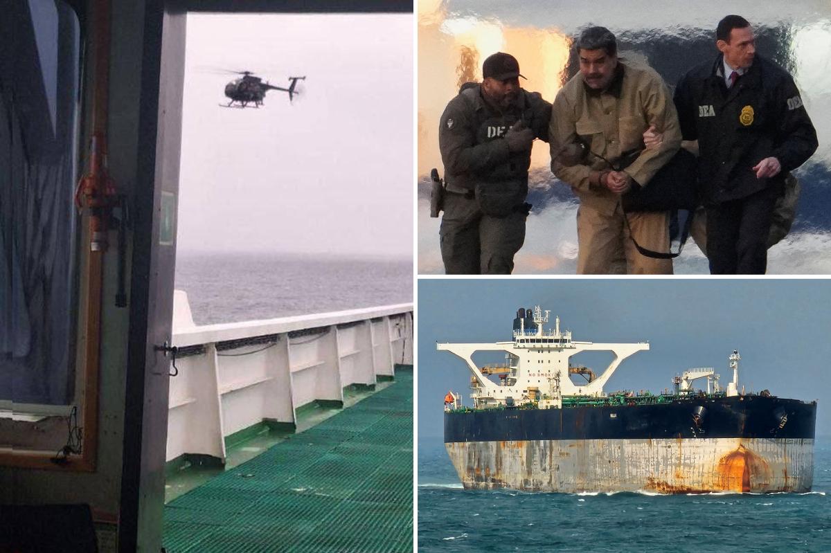 Fuerzas estadounidenses aprehenden petrolero ruso, fugaz de bloqueo venezolano y recaudan $1 billón en compensación.