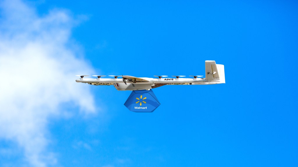 Wing amplía su servicio de entrega por drones a más de 270 tiendas Walmart en Estados Unidos y Servicios Comerciales
