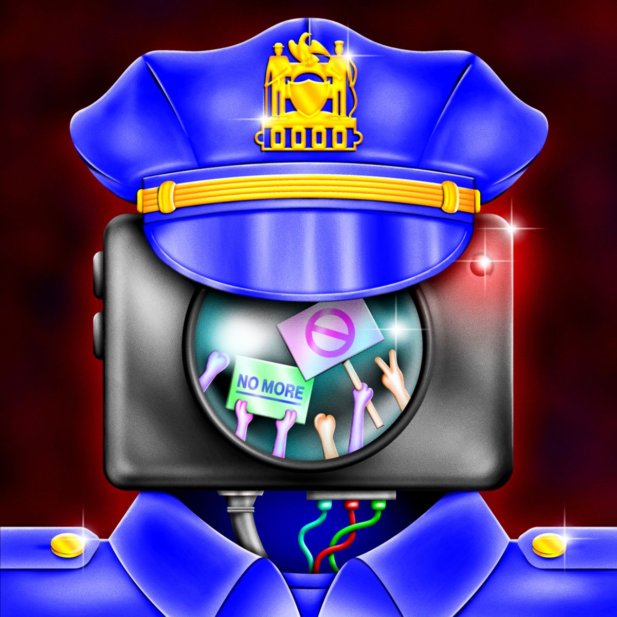 Policía estadounidense amplifica la exhibición de fuerza para controlar manifestaciones y disuadir la disidencia en ciudades clave.